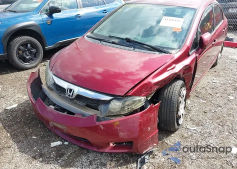 2010 Honda Civic Lx from USA, damaged, VIN 19XFA1F59AE082450